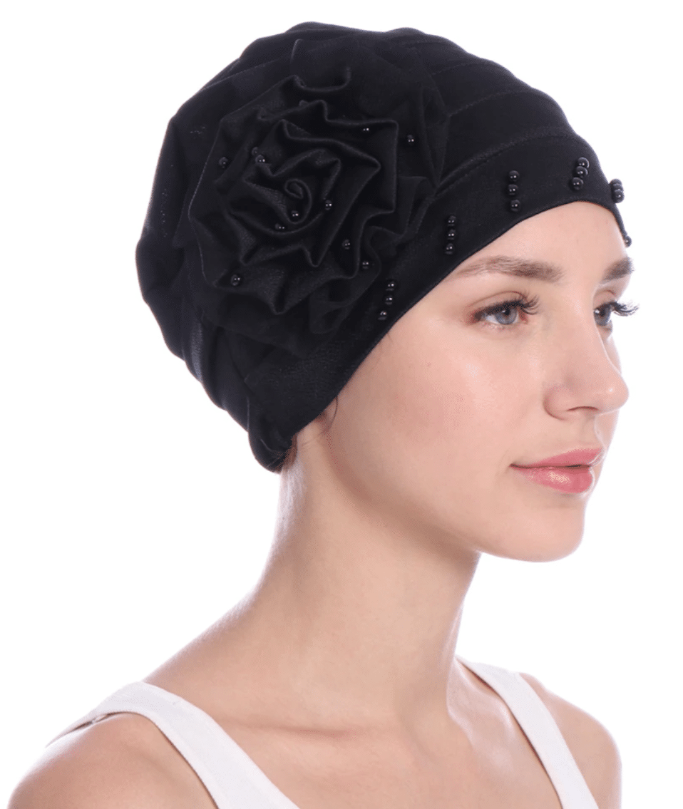 quimioterapia cáncer Gorra de algodón para mujer para pérdida de cabello JBY turbante clásico turbante para pérdida de cabello musulmán 